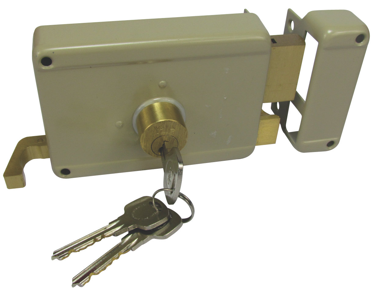 Yale Locks & Cylinders Yale Lock “yale” Electric Rim Lock 688-601 Security Lock Hardware Premium Hardware for Door Cabinet Window Furniture and Interi